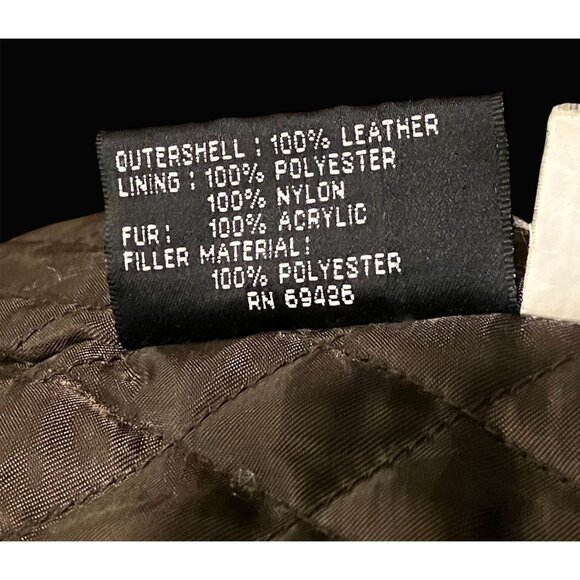 Vintage Wilsons Adventure Bound Mens Suede Coat L Faux Fur Trim Hood Heavy Chore - Picture 9 of 10